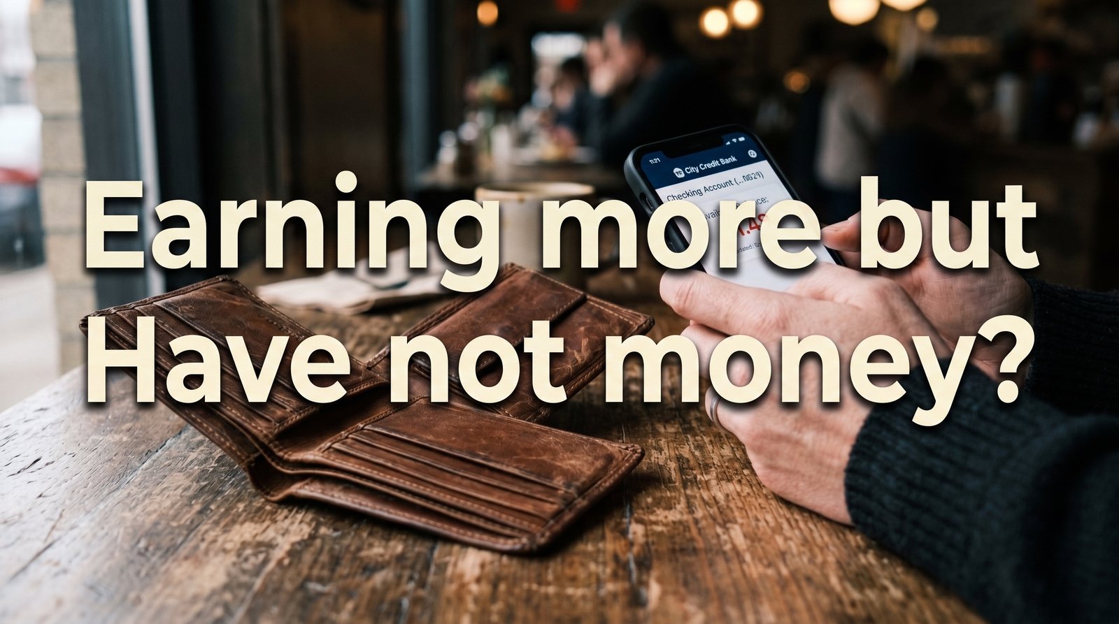 Why Most People Stay Poor Even After Earning Good Money
