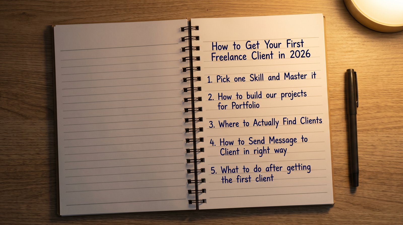 How to Get Your First Freelance Client in 2026 | 5 Step Guide for Beginners